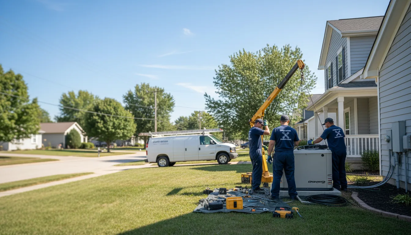 Generator Installation in Parkston, SD near me
